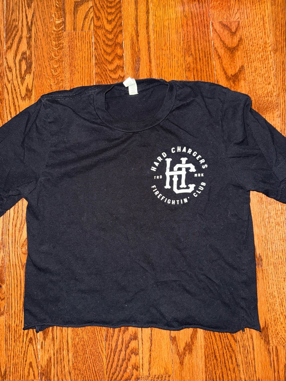 Black Crop Tee - Casual Women’s Top